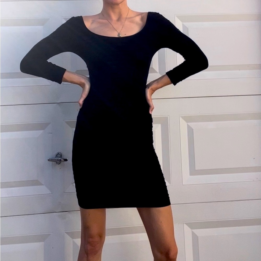 Bebe LBD, small, one-size black dress